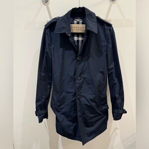 Burberry Brit Blue Trench Size S
